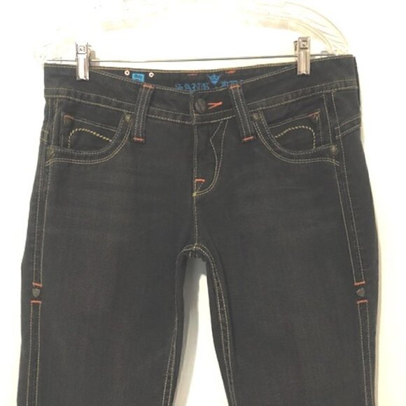 Sang Real Jeans SJP7001 King Alexander I Gray Black Bootcut - Picture 5 of 12